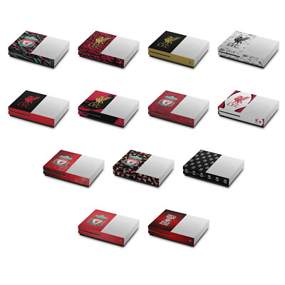 OFFICIAL LIVERPOOL FOOTBALL CLUB ART VINYL SKIN DECAL FOR XBOX ONE S CONSOLE