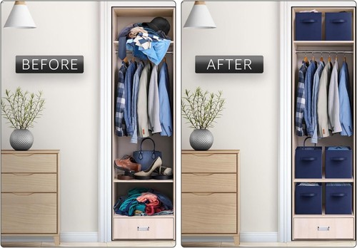 Sorbus 11" Foldable Storage Cube Basket, 1-Pack Lightweight Bin Organizer - Bild 34 von 65