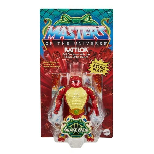 Masters of the Universe Origins - Rattlor Action Figure