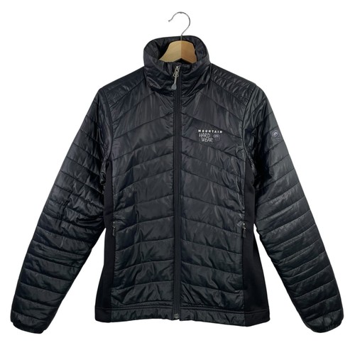 Mountain Hardwear Puffer Winterjacke Herren leicht Hybrid schwarz Gr. Small