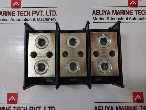 FERRAZ SHAWMUT 69003 3 Pole Large PDB Power Distribution Box - Picture 3 of 11