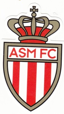 Soccer Wall Decals Lgue France Soccer Team Logos AS Monaco