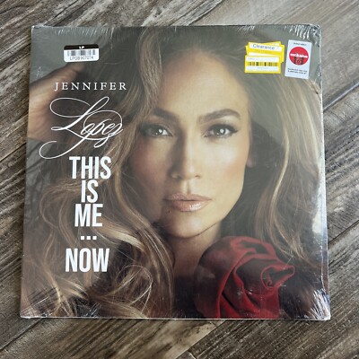JENNIFER LOPEZ This Is Me...Now Exclusive Translucent Ruby Red Vinyl LP Sealed