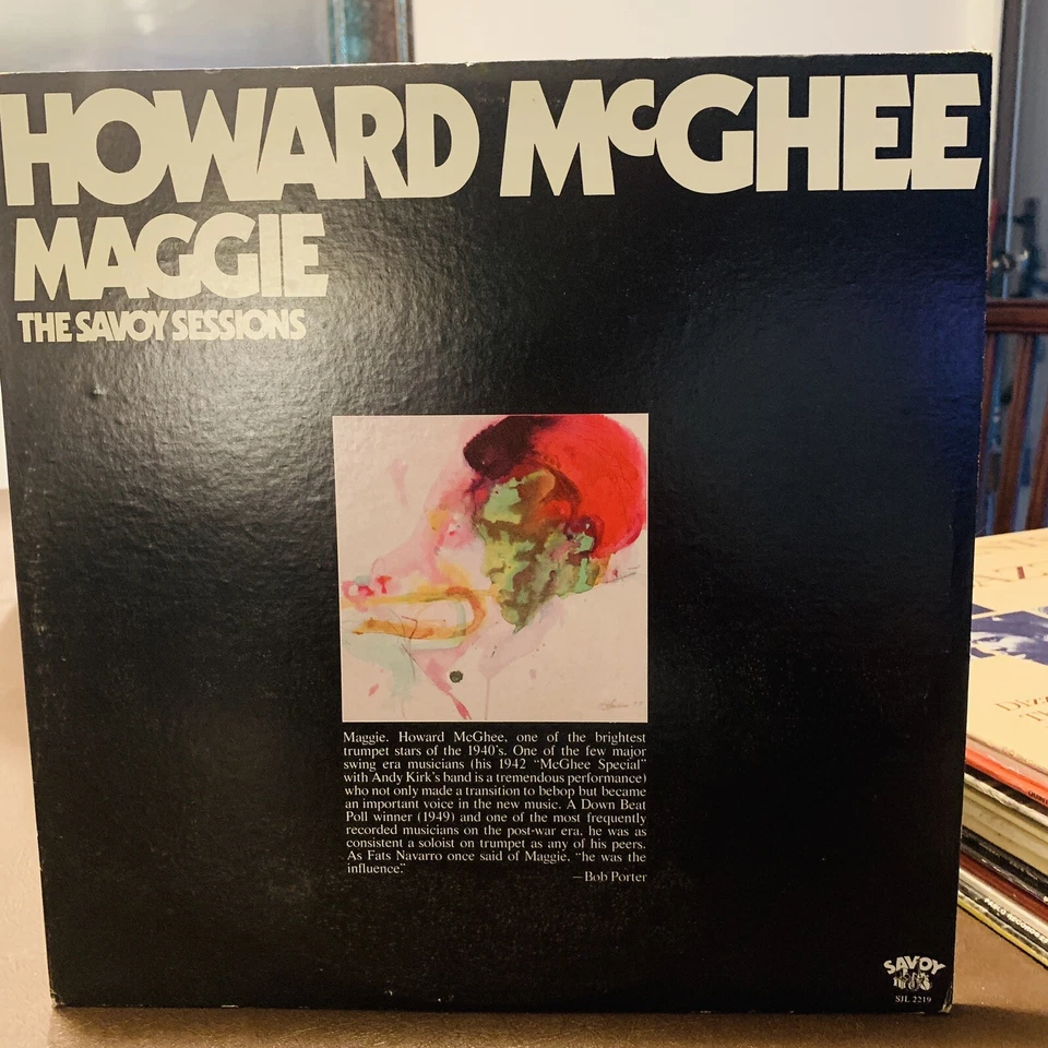 HOWARD McGHEE-MAGGIE-THE SAVOY SESSIONS-SAVOY 2219 Vinyl LP Promo Record NM - Image 2 of 4