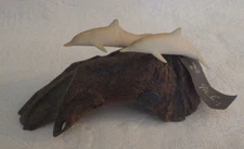 John Perry Dolphin Collectible Decor Figurine New NWT 4.5" Tall & 9" Long