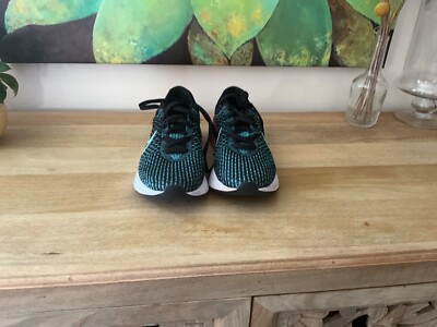 Size 9.5 - Nike React Infinity Run Flyknit 3 Black Pink Prime Dynamic Turquoise