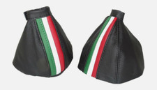 Schaltsack Handbremsabdeckung Fur Alfa Romeo Brera 05-10 Streifen Italienisch