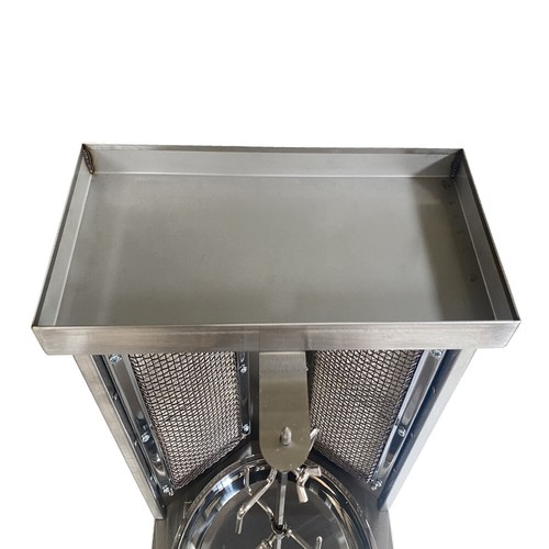 Máquina de engorde vertical a gas Shawarma donante giratorio kebab giroscopio parrilla horno comida - Imagen 20 de 24