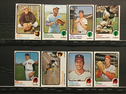 1973 Topps Baseball High Numbers 42 Different (Of 132) Average VG-EX Sku39 - Picture 3 of 9