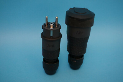 ABL SURSUM ULTRA-II SCHWARZ Stecker 1529100 oder Kupplung 1589200 zur Auswahl