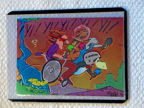 Bloom County Outland Chromium 1995 Krome Prod. Tarjetas pegatinas * UPICK * - Imagen 20 de 71