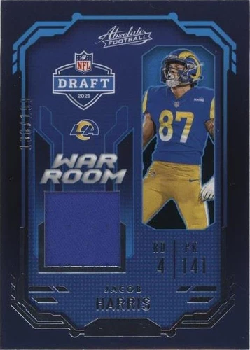 2021 Panini Absolute Jacob Harris #WRM-JHA