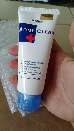 4 x 85g Facial Foam Face Wash Care Mistine Acne Scar Clear Oil Control Original - Picture 12 of 20
