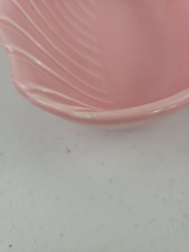 MCM Hoenig of Calif Baby Pink Ivory 5 Piece Snack Bowl Dip Lid Lazy Susan #319 - Picture 9 of 12