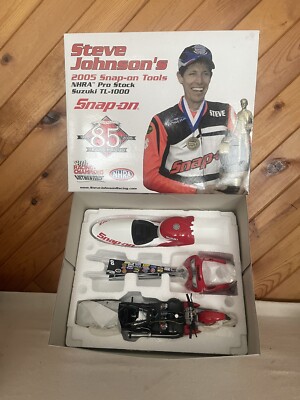 Steve Johnson's 2005 Snap-On NHRA Pro Stock Suzuki TL-1000 85th