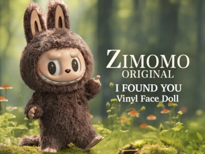 【2024春夏新色】 POP MART ZIMOMO THE MONSTERS I FOUND YOU - 58cm Original ぬいぐるみ