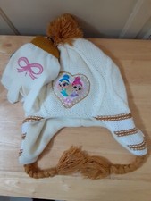 Nickelodeon Shimmer  Shine Girls Hat  Gloves Age 3  NEW WITH TAGS