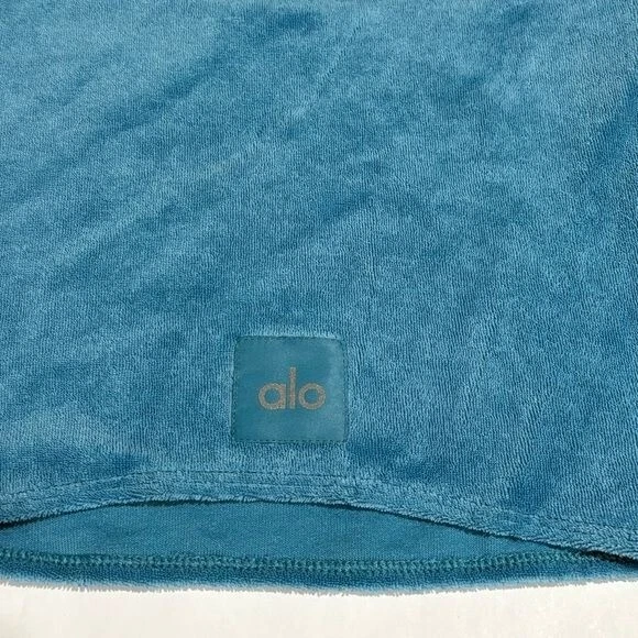 alo-yoga terry beachside crop top 