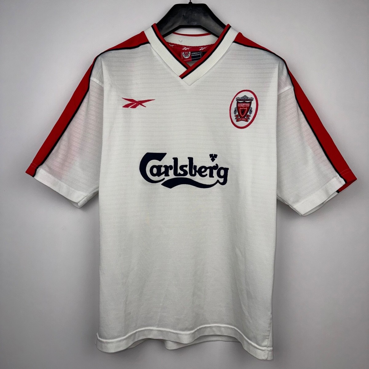 LIVERPOOL 1998 1999 AWAY FOOTBALL SHIRT SOCCER JERSEY REEBOK