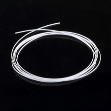 Musiclily White 1650x1x0.5mm Plastic Acoustic Folk Guitar Binding Purfling Strip