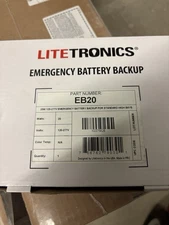 LITETRONICS EB20 20W 120-277V LED EMERGENCY BATTERY BACKUP Lite Tronics  