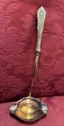 WALLACE ROSE POINT PUNCH LADLE  w  5 1/2" STERLING SILVER Handle & Plated Bowl