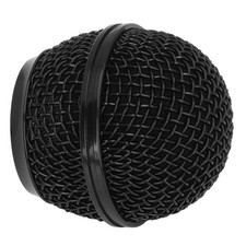   Black Mic Grille Replacement Mesh Microphone Grille Head For SM58S SM58LC