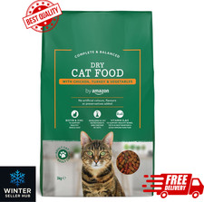 Complete Dry Cat Food with Chicken, Turkey and Vegetables, 1 pack of 3kg 2.82 per kilo