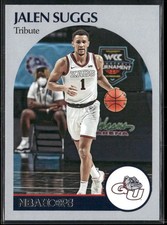 Jalen Suggs 2021 Panini Chronicles Hoops Draft Picks #53 Gonzaga Bulldogs