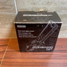 Game Boy Advance SP Onyx Black 4772 From Japan