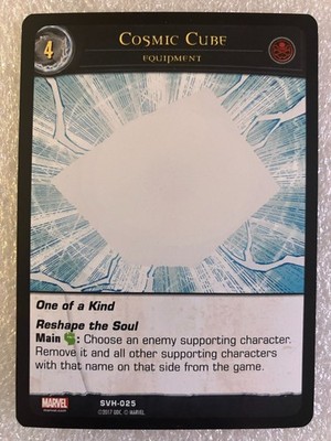 SVH-025 COSMIC CUBE 2017 Upper Deck VS System SHIELD vs HYDRA