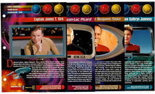 Star Trek Universe lot de 55 feuilles par Newfield Publications