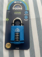 Squire CP50S Leisure Marine Grade Rustproof High Security Combination Padlock