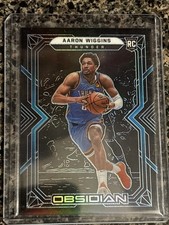 2021-22 Panini Obsidian - Aaron Wiggins #191 Electric Etch Blue /16