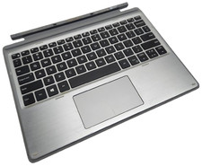 Dell K18M Latitude 7200 7210 2-in1 Tablet Mobile Keyboard 24D3M Aluminum