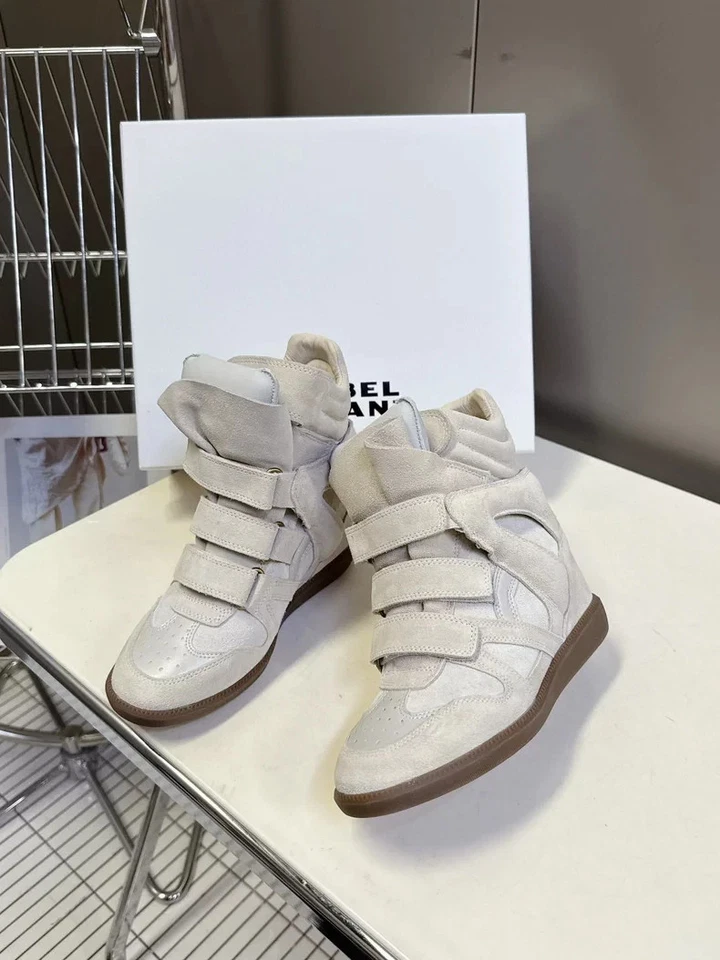 Isabel Marant Inspired Wedge High Heel Accurate Sneaker Shoe / Japanese Archive - Image 4 of 4