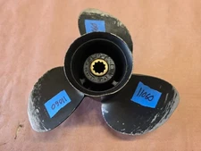 ALUMINUM 10" X 8P MERCURY BLACK MAX PROP, 48-896890A10 8P, 10 SPLINE, P11060