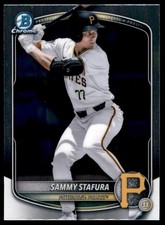 2025 Bowman Draft #BDC-187 Sammy Stafura Chrome