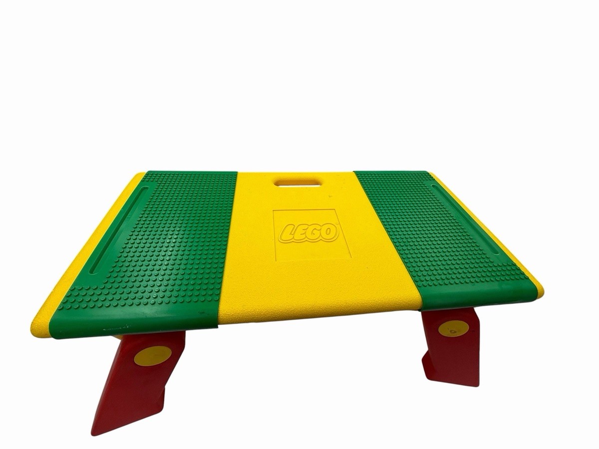 ✨✨VINTAGE Official LEGO ACTIVITY Folding Legs TABLE Storage