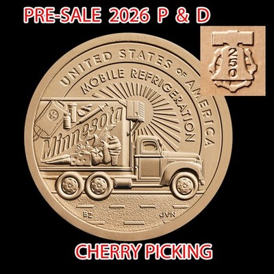 2026 P D Minnesota American Innovation Dollar Uncirculated  Pre-Sale 