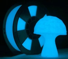 PLA PRO Glow Blue 1.75mm 3D Printing Filament 1kg/roll