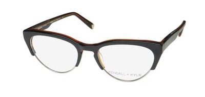 NEW KENDALL + KYLIE KKO146 ROSLYN GLASSES FULL-RIM WOMENS 50-18-140 001 PLASTIC