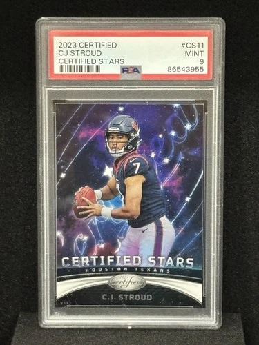 🔥🔥2023 Panini Certified Stars - CJ Stroud - RC #CS-11 PSA 9🔥🔥