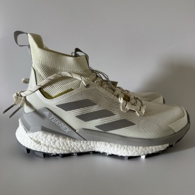 adidas Womens 9.5  and wander x TERREX FREE HIKER 2 Off White Linen Shoes GY9847
