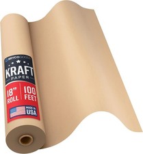 Brown Kraft Packing Paper Bryco Goods 18 x 1200 Inch New