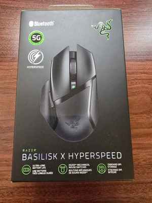 Razer Basilisk X RZ0103150100 16k DPI Hyperspeed Bluetooth Wireless Gaming Mouse