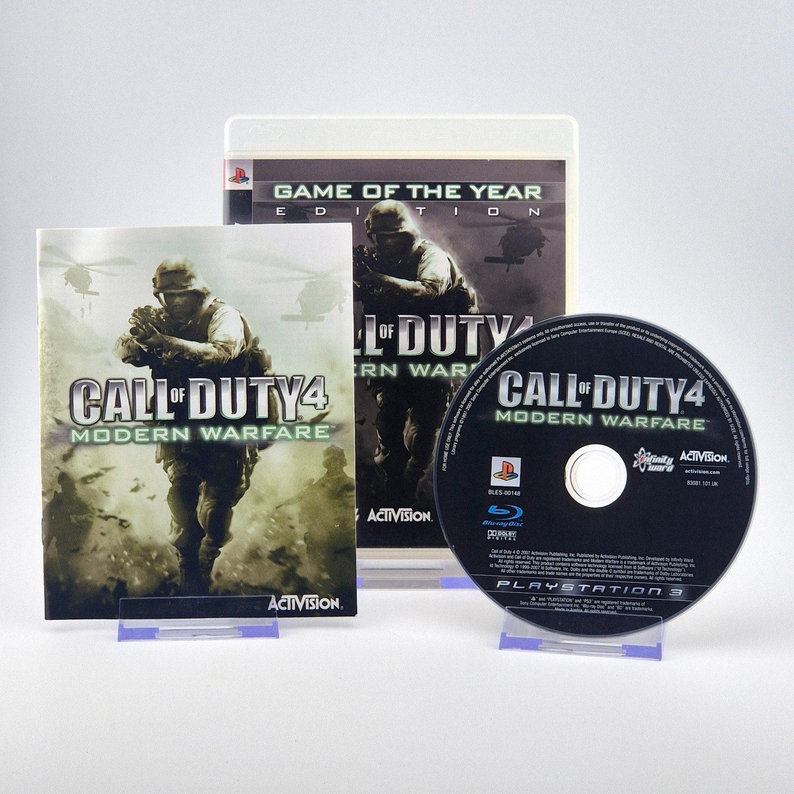 Call of Duty 4: Modern Warfare GOTY Edition - PS3 - Near Mint - PAL
