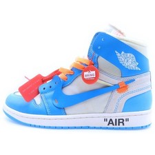Size 9 - Jordan 1 Retro OG x Off-White High UNC for sale online | eBay