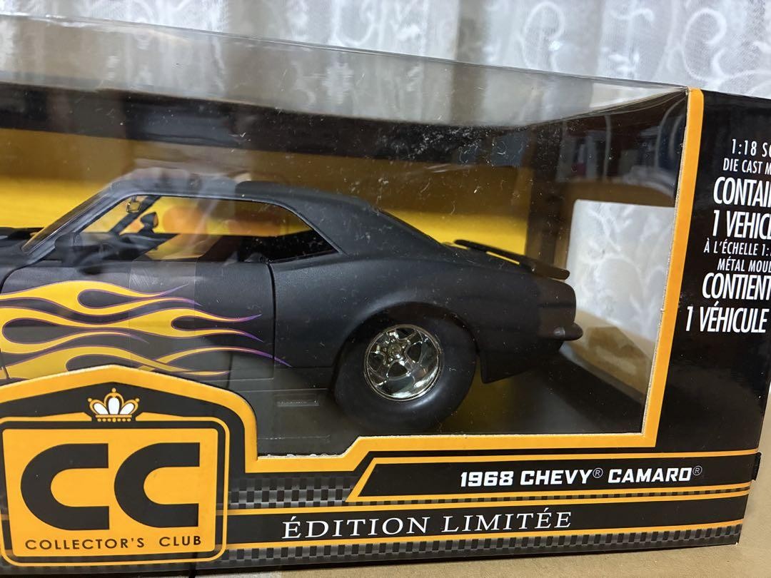 1968 Chevy Camaro Limited Edition 1:18 Scale Diecast Model