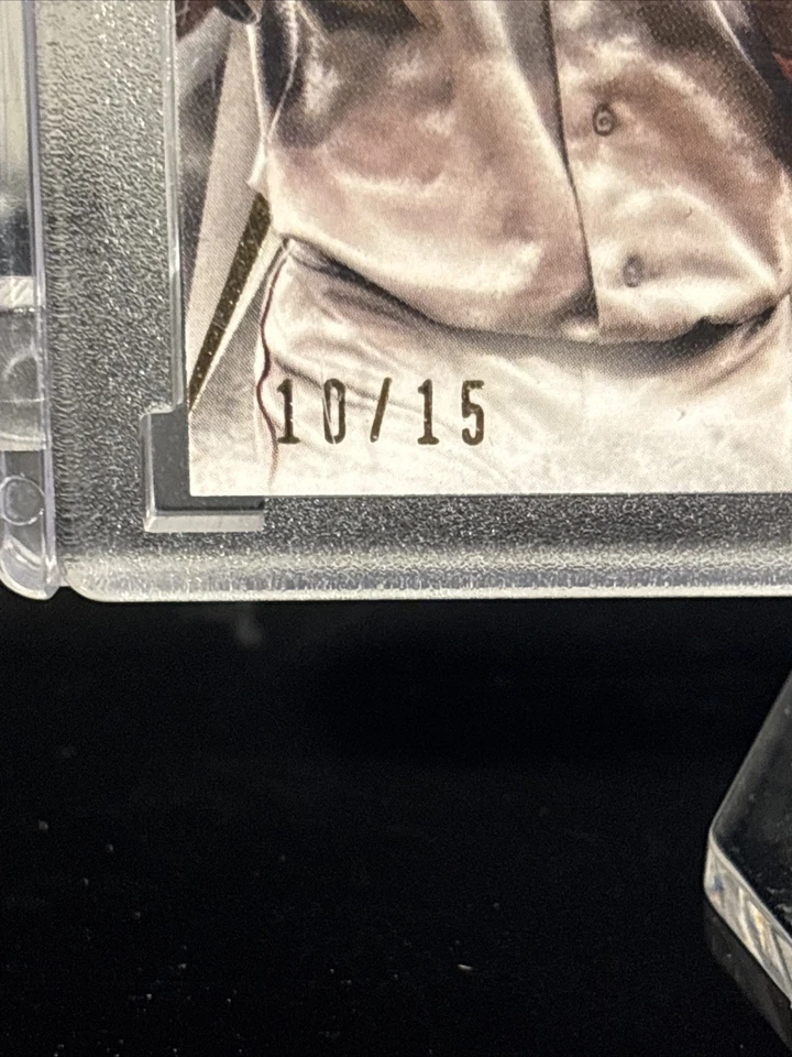 Pedro Martinez Auto Game-Worn Patch - 2018 Topps Luminaries /15 - Image 2 of 4